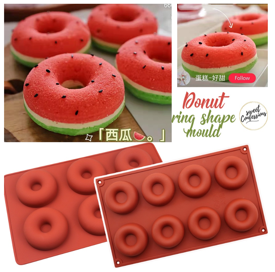 Donut Silicone Mold (Bake or Mold)