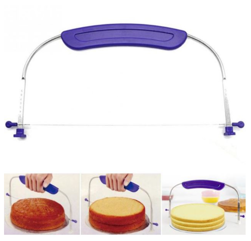 Adjustable Cake Leveler, Cake Cutter Leveller 3 Blades Layer Slicer Cutter  for | eBay