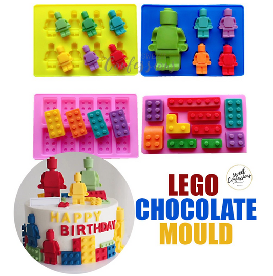 Lego bricks silicone mould for cake decorating silicon mold chocolate mould