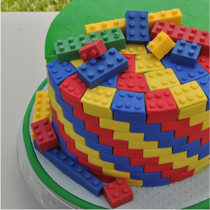 13” LEGO Minifigure Blue Silicone Legos Birthday Cake Baking Mold NEW  Retired | eBay