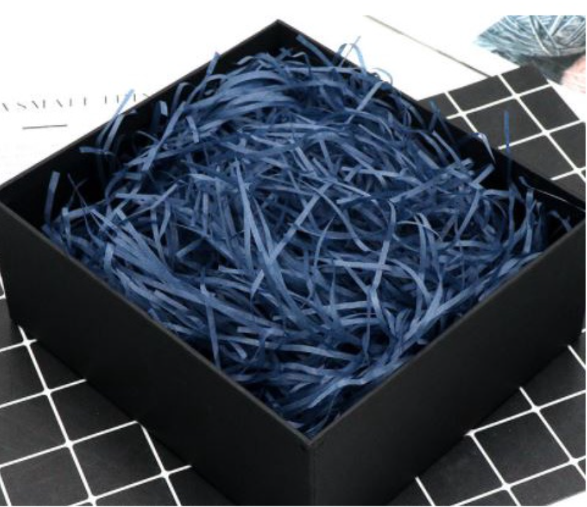 🇸🇬 50g MATTE / GLITTER shredded paper raffia gift box filler packing box supplies red blue black brown yellow green