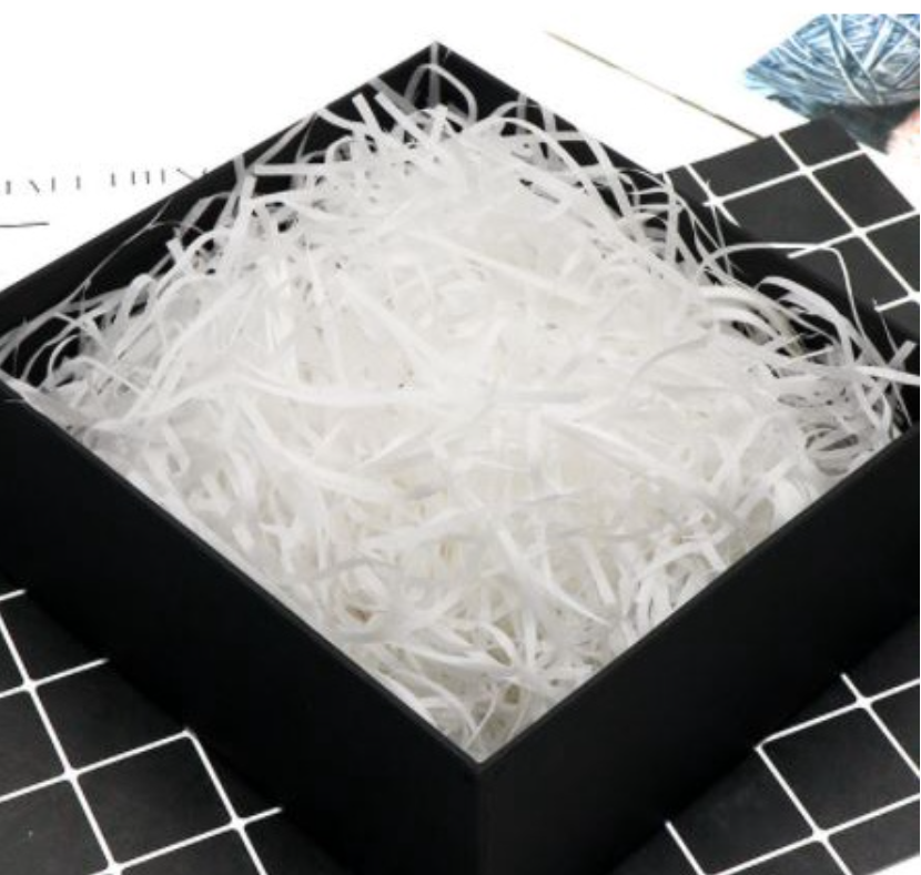 🇸🇬 50g MATTE / GLITTER shredded paper raffia gift box filler packing box supplies red blue black brown yellow green