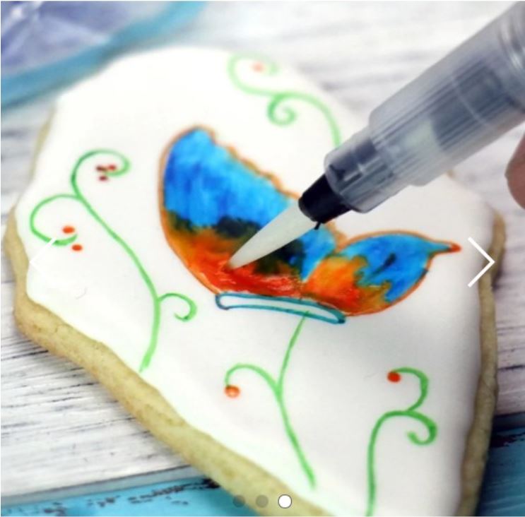 Refillable fondant cake painting brush edible glue water pen