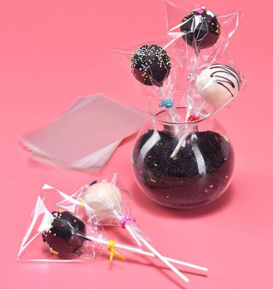 100pcs Cake pop wrappers packaging plastic bag - 100pcs /pack