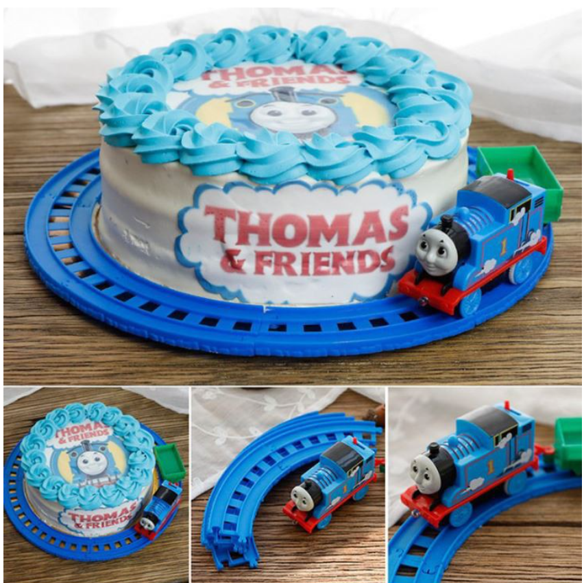 Toy Train (flat fondant) - Empire Cake