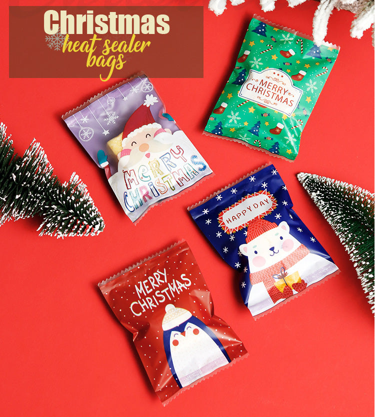 Sealable christmas best sale gift bags